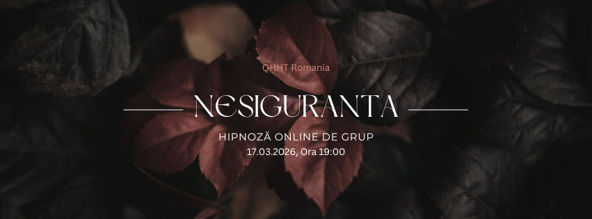 Nesiguranța – hipnoză online de grup